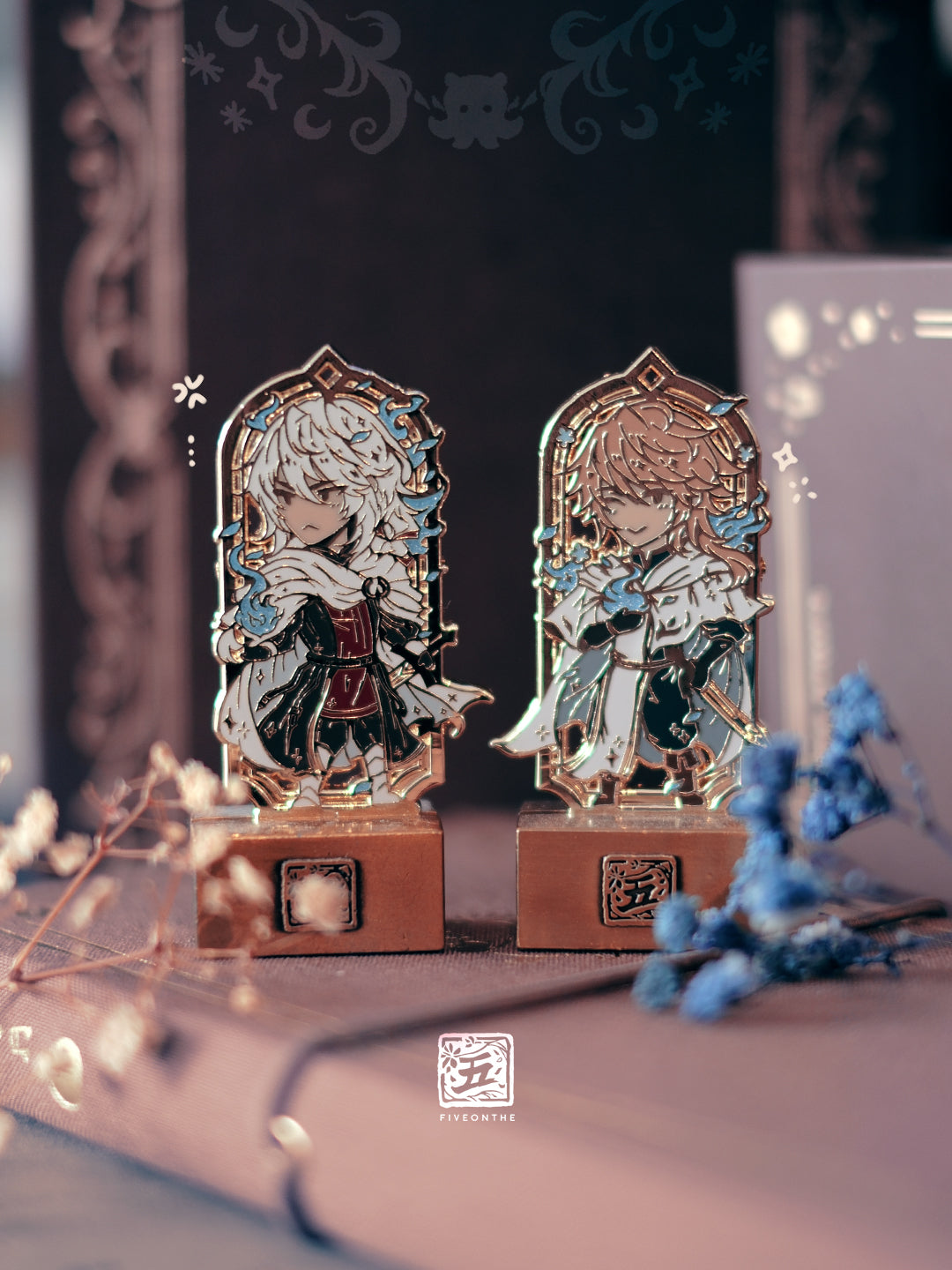 Octopath Traveler 0 ✦ Mini Enamel Pin Standees
