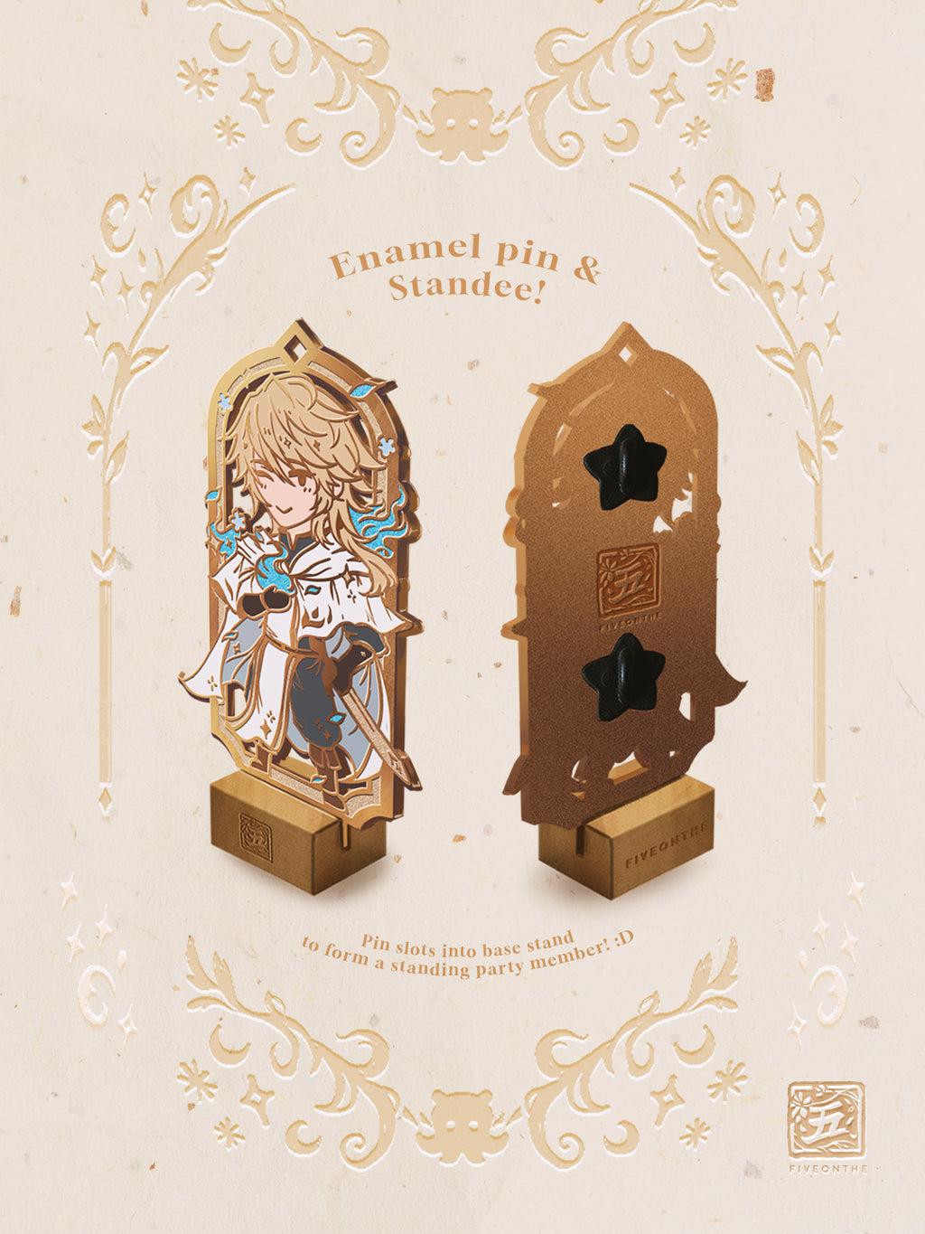 Octopath Traveler 0 ✦ Mini Enamel Pin Standees