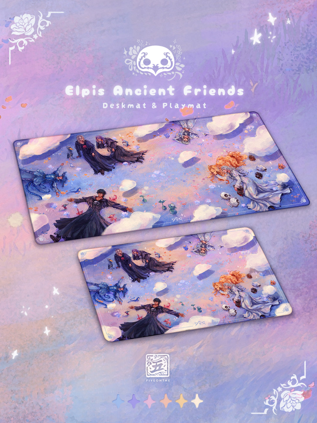 Elpis Ancient Friends ✦ FFXIV Desk Mat