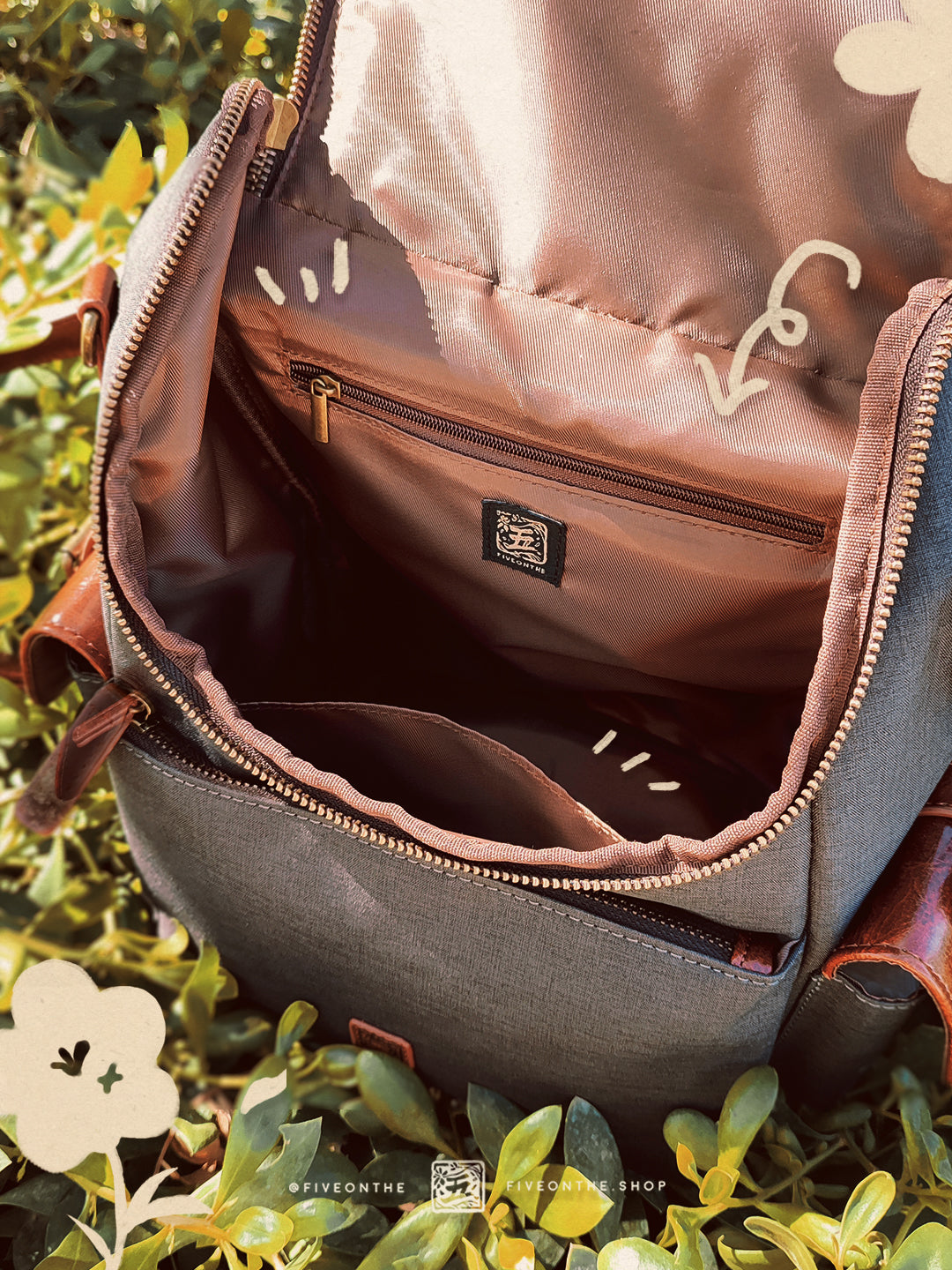 gw2 mini springer backpack The Gleaner's Mini Backpack ✦ FFXIV Dawntrail Bag – Fiveonthe