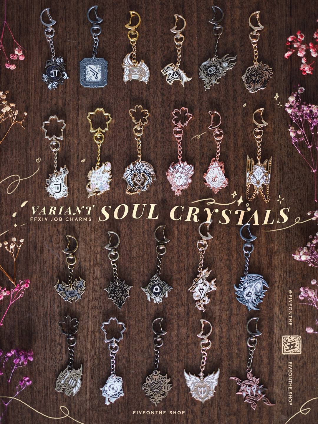 Pictomancer VARIANT ✦ FFXIV Soul Crystal Job Charms