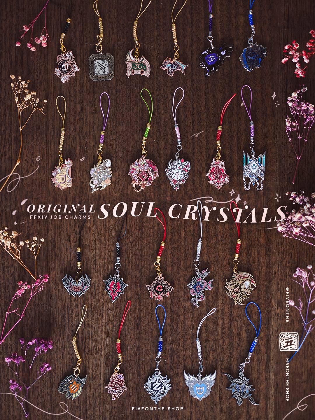 Pictomancer ✦ FFXIV Soul Crystal Job Charms – Fiveonthe