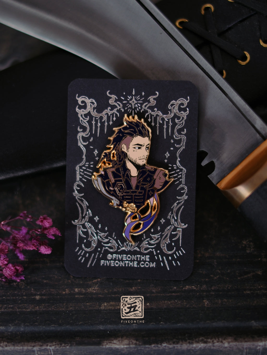 Nyx Ulric ✦ FFXV Enamel Pin