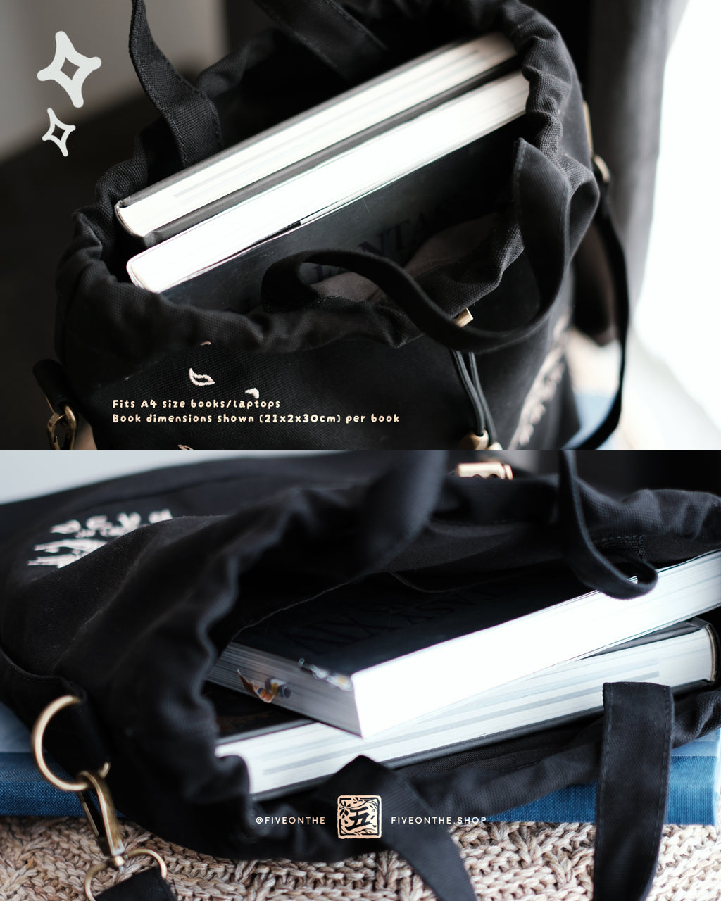 Azem Rend Azem the Traveller's Bag FFXIV Drawstring Bag – Fiveonthe