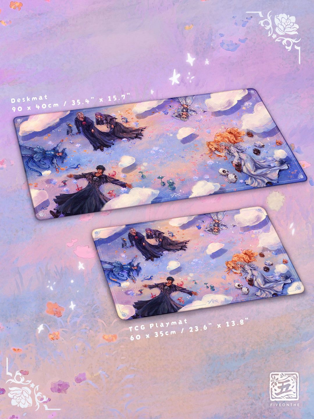 【PRE-ORDER】Elpis Ancient Friends ✦ FFXIV Desk Mat