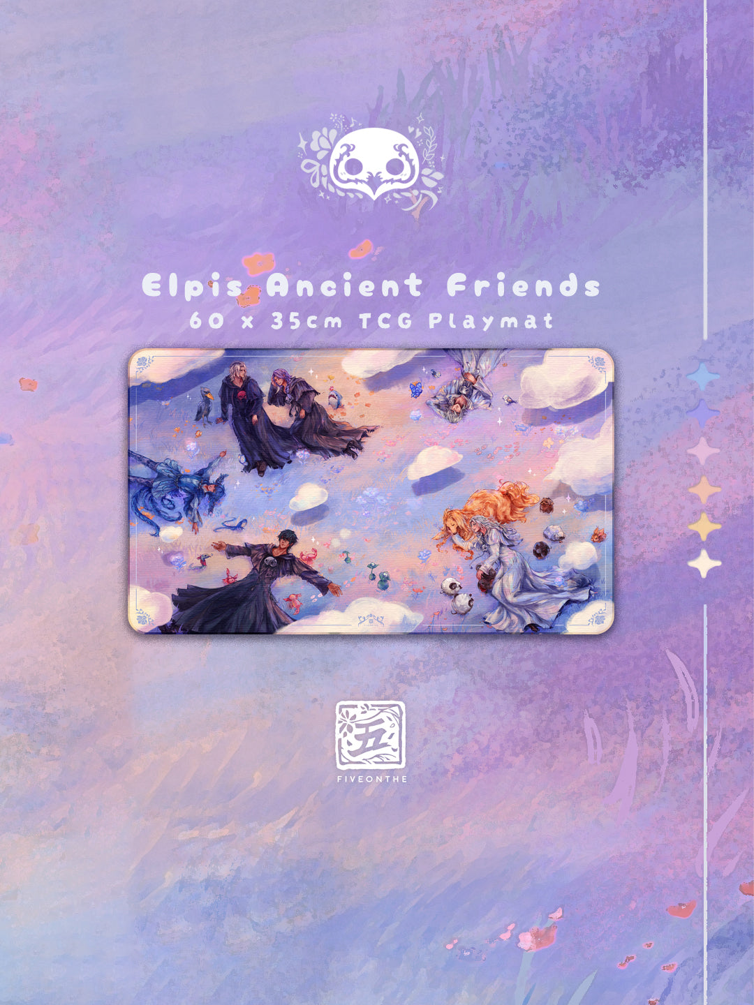 【PRE-ORDER】Elpis Ancient Friends ✦ FFXIV Desk Mat