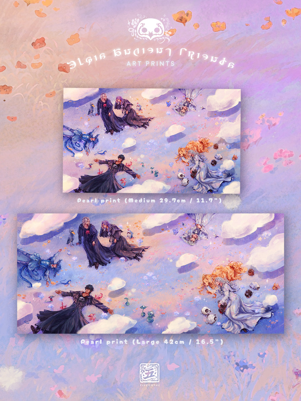 Elpis Ancient Friends ✦ FFXIV Pearlescent Art Print