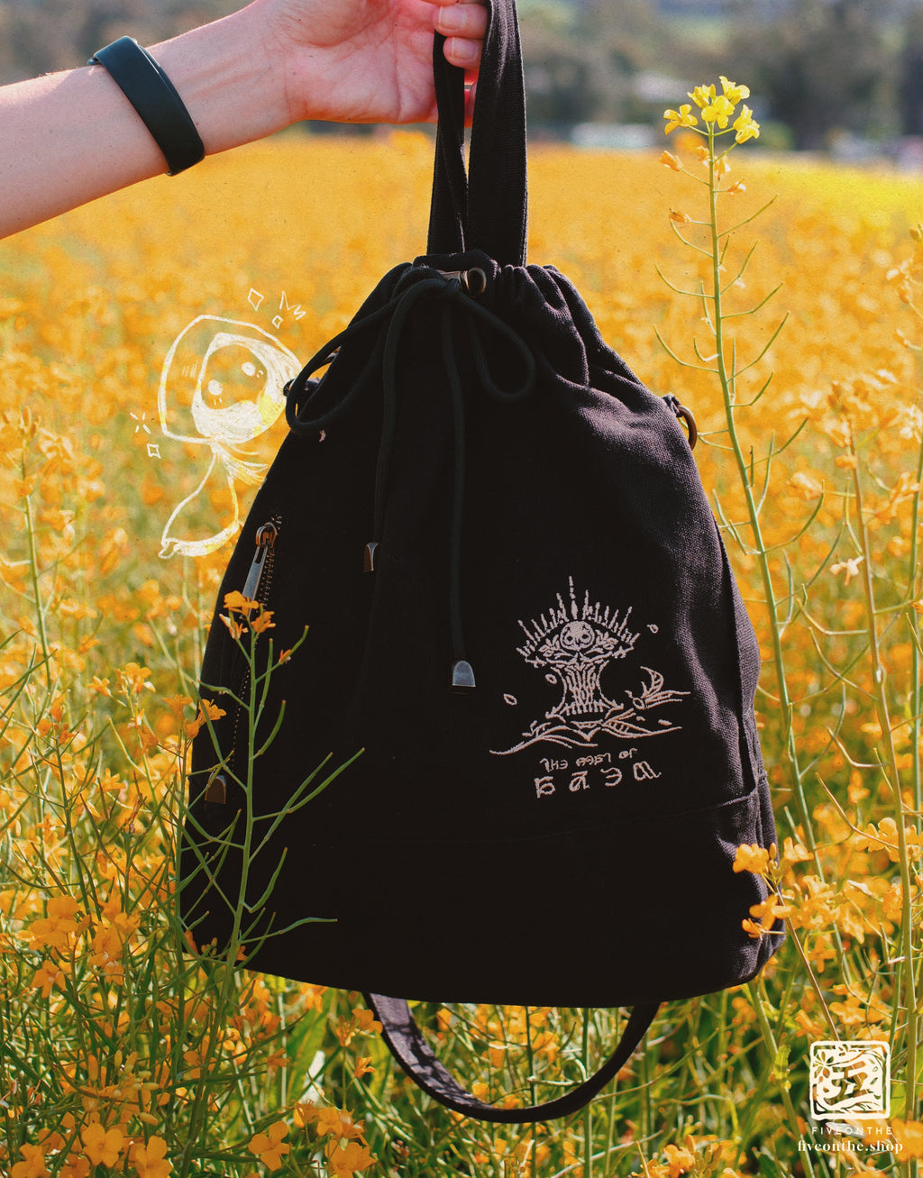 Azem the Traveller's Bag ✦ FFXIV Drawstring Bag