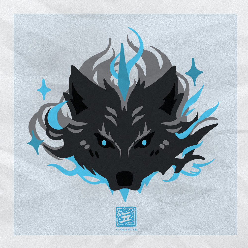 Good Boy Torgal ✦ FFXVI Mirror Stickers