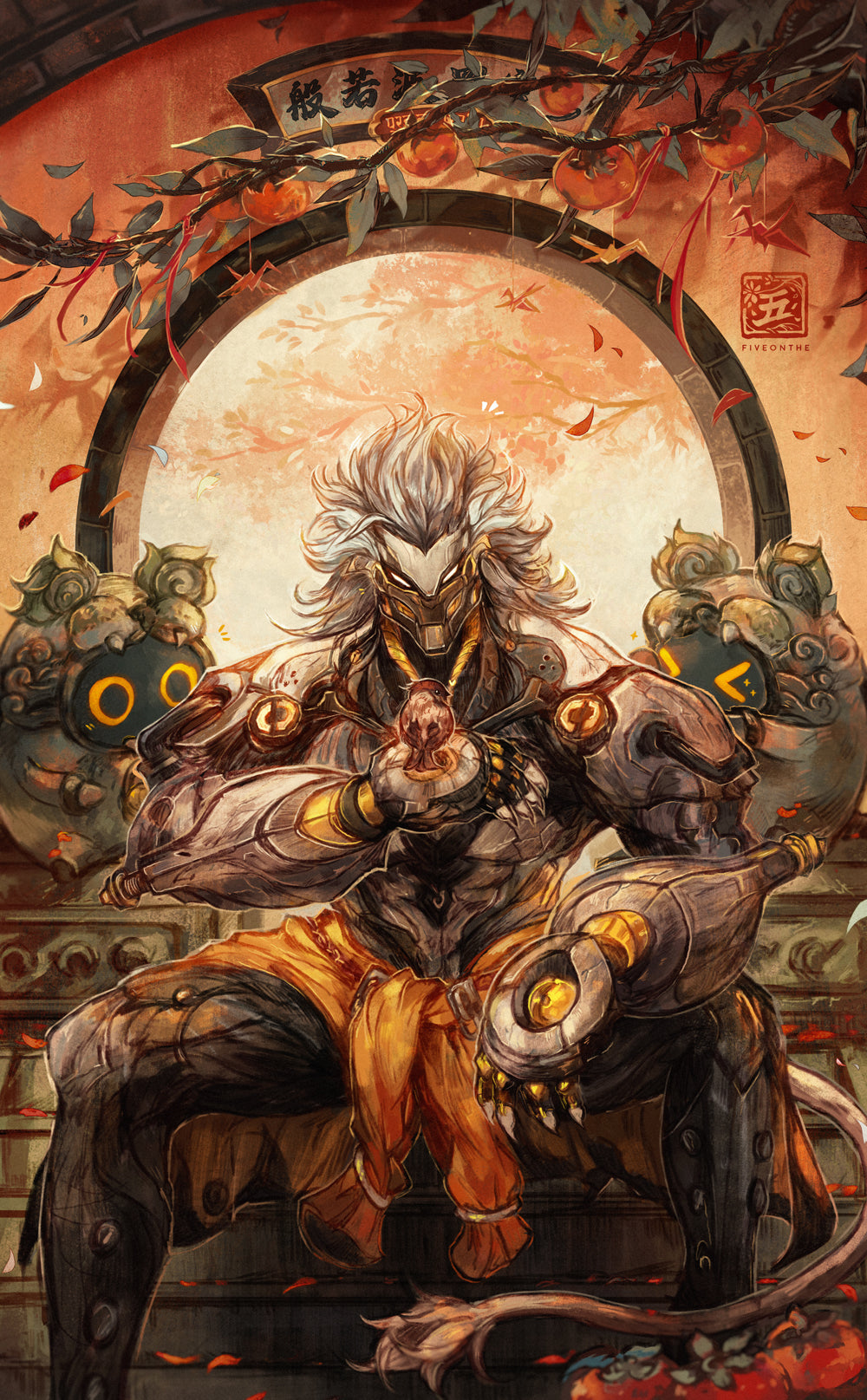 Guardian Lion ✦ ZZZ Art Print