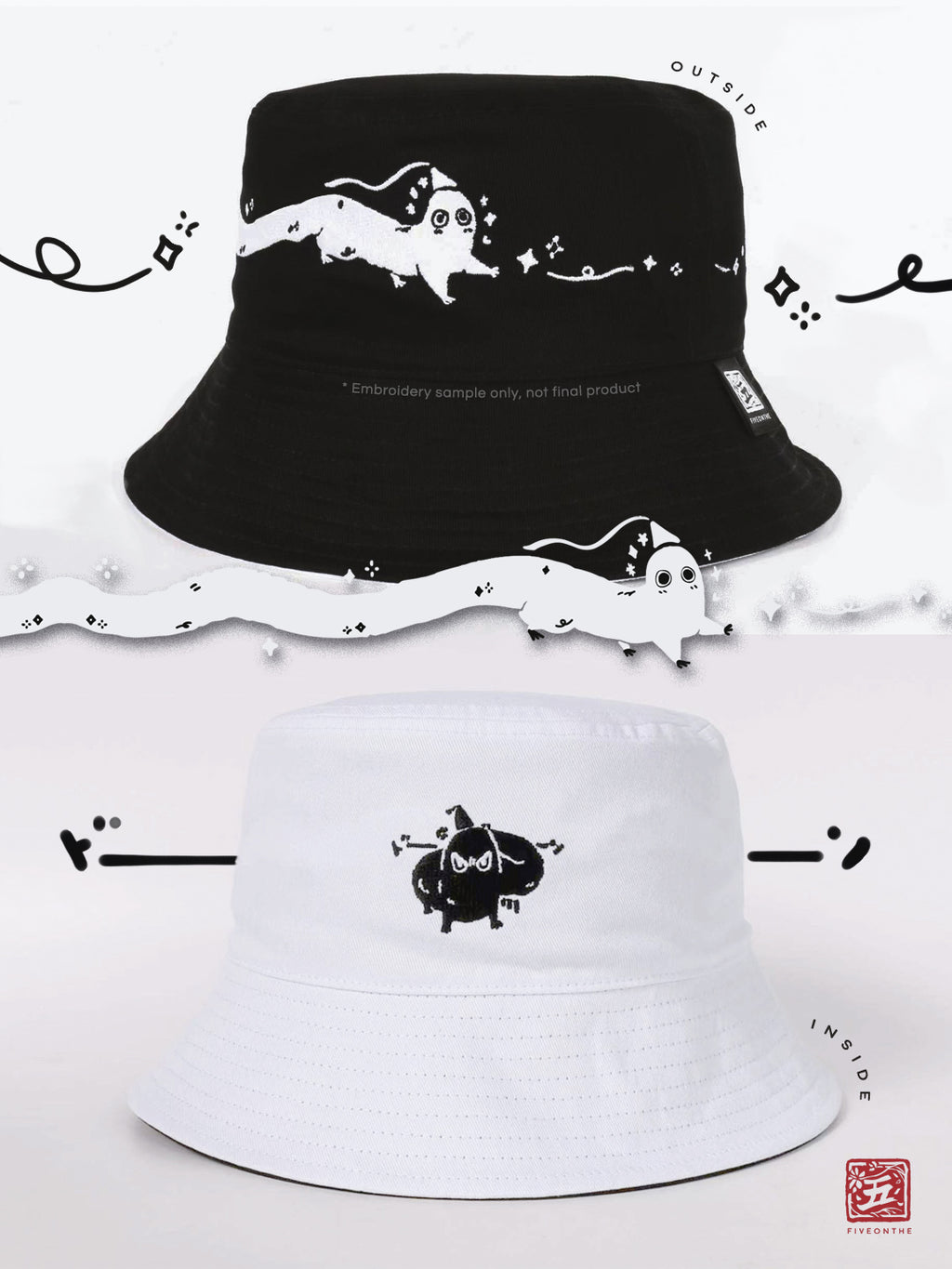 【PRE-ORDER】 Brushbuddy Reversible Bucket Hat ✦ Witch Hat Atelier