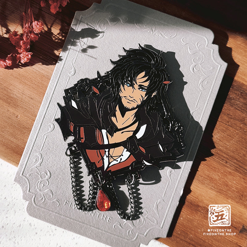 Clive Rosfield ✦ FFXVI Framed Enamel Pin