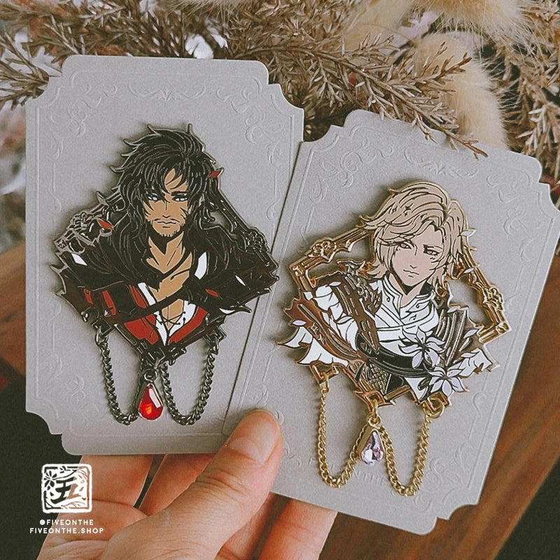 Clive Rosfield ✦ FFXVI Framed Enamel Pin