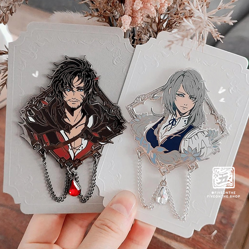 Clive Rosfield ✦ FFXVI Framed Enamel Pin