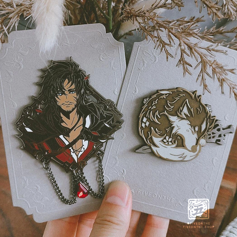 Clive Rosfield ✦ FFXVI Framed Enamel Pin