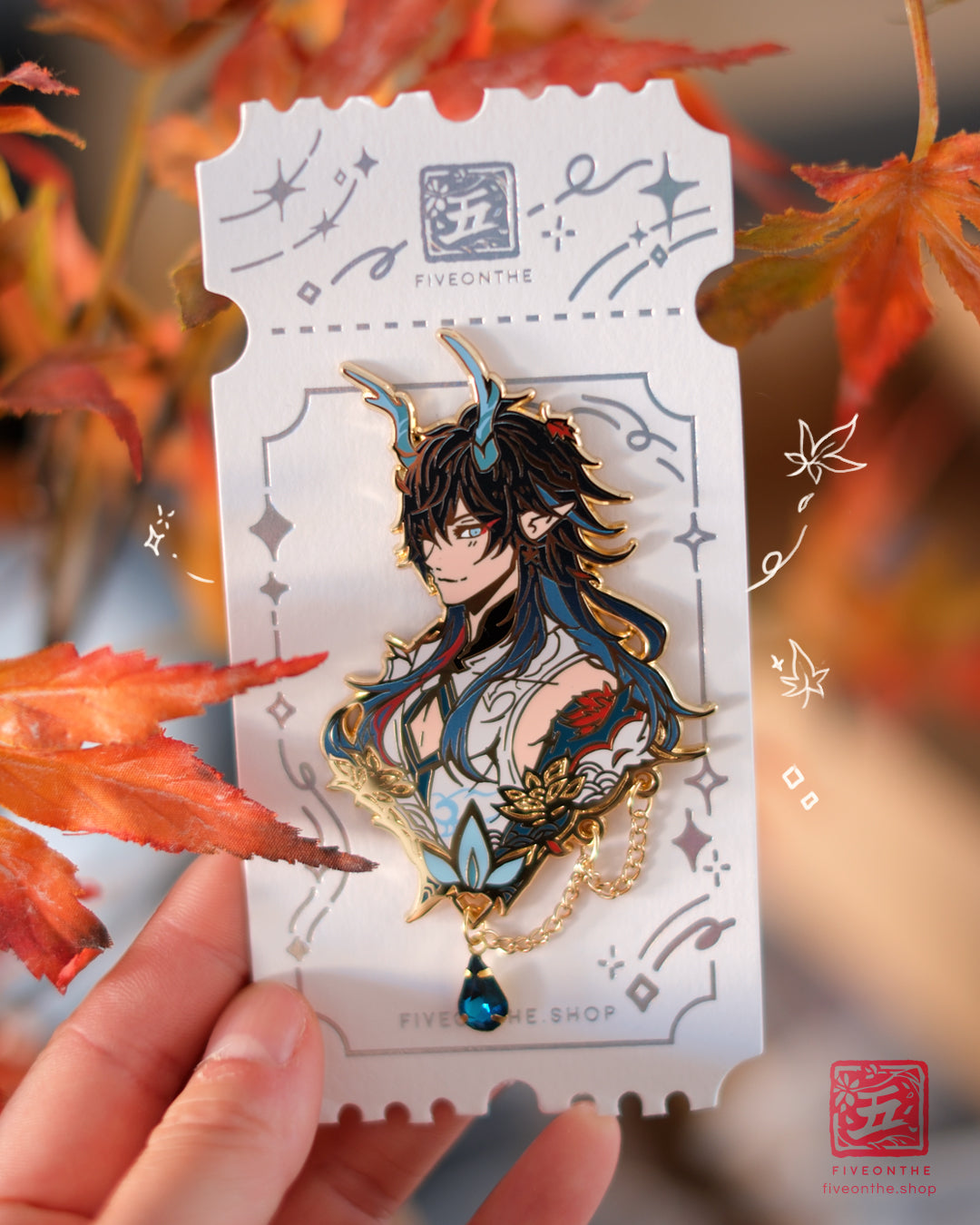 Dan Heng Imbibitor Lunae ✦ Honkai Star Rail Enamel Pin