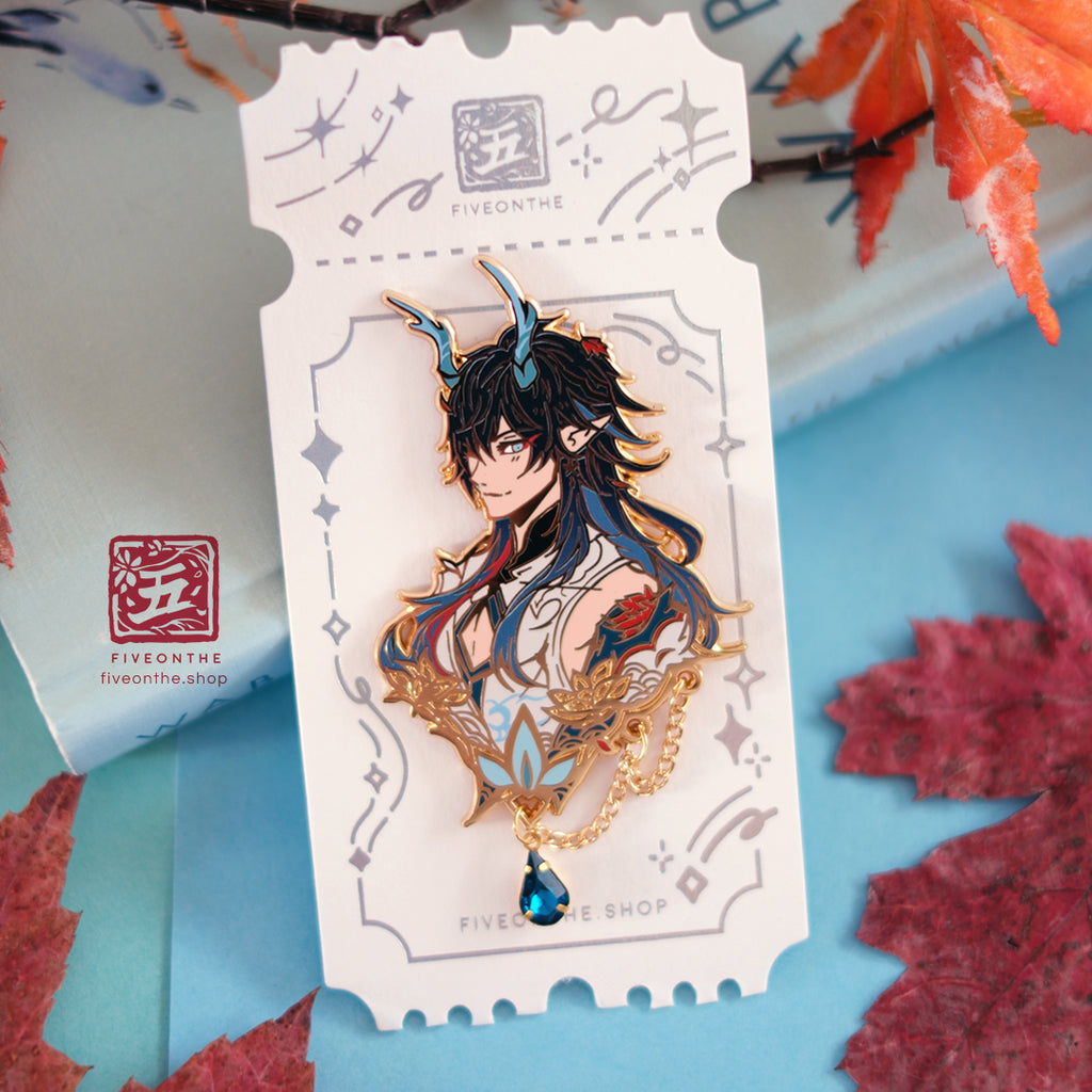 Dan Heng Imbibitor Lunae ✦ Honkai Star Rail Enamel Pin