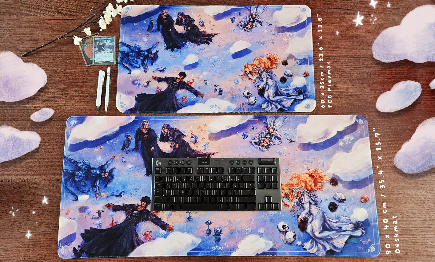 【PRE-ORDER】Elpis Ancient Friends ✦ FFXIV Desk Mat