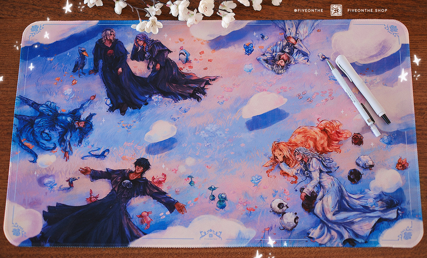 【PRE-ORDER】Elpis Ancient Friends ✦ FFXIV Desk Mat