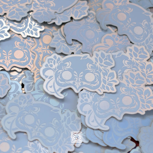 Elpis Ancient Mask ✦ FFXIV Holographic Sticker