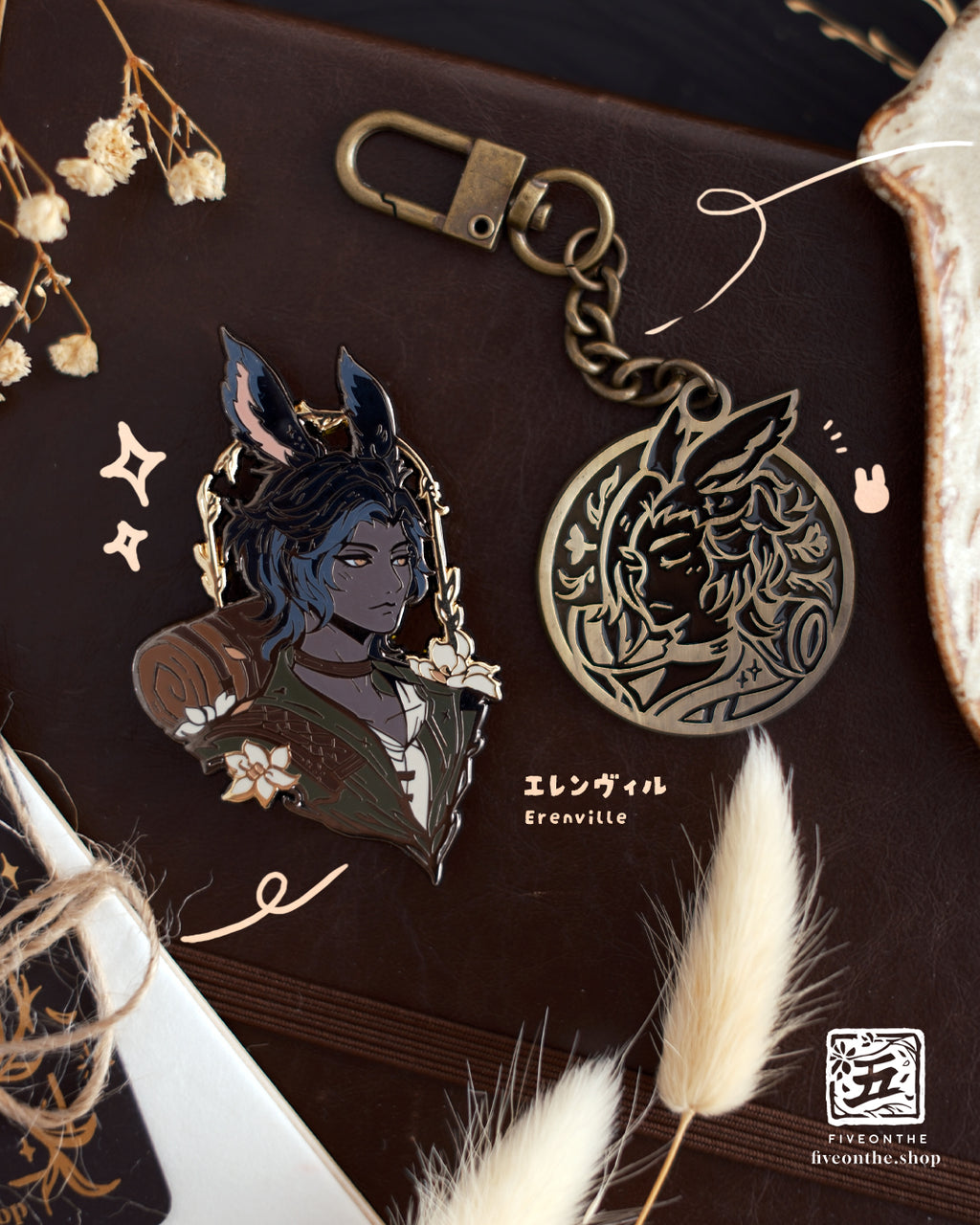 Erenville ✦ FFXIV Dawntrail Enamel Pin