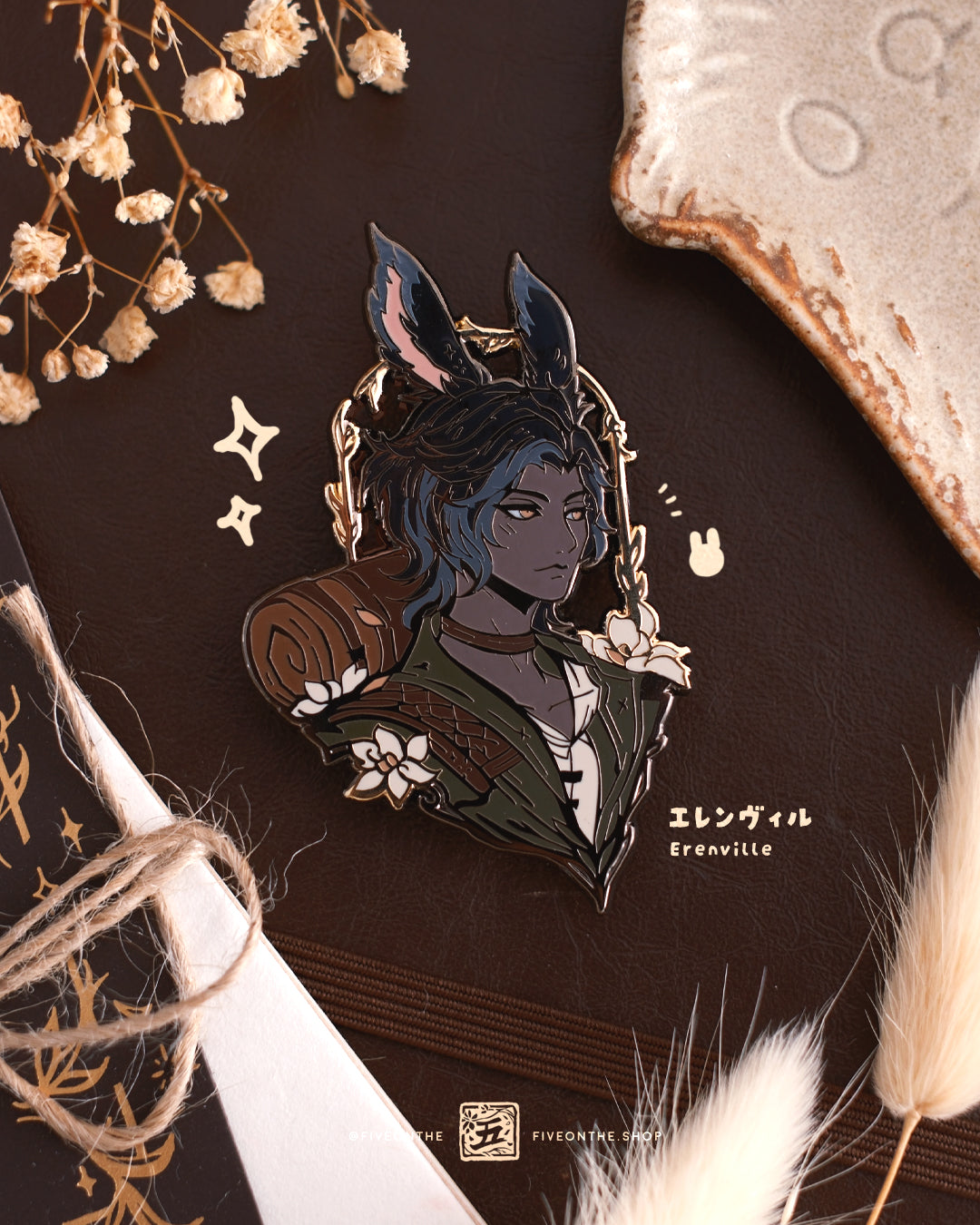 Erenville ✦ FFXIV Dawntrail Enamel Pin