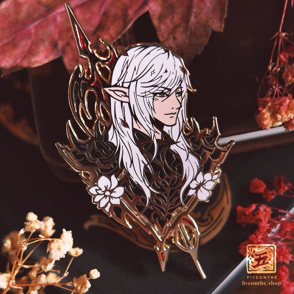 Estinien ✦ FFXIV Dawntrail Enamel Pin