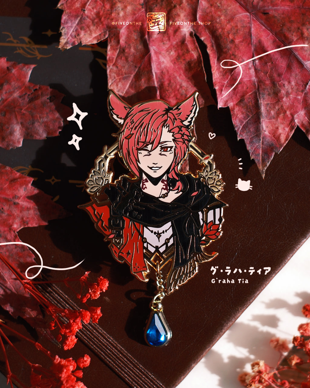 Scion G'raha ✦ FFXIV Dawntrail Enamel Pin