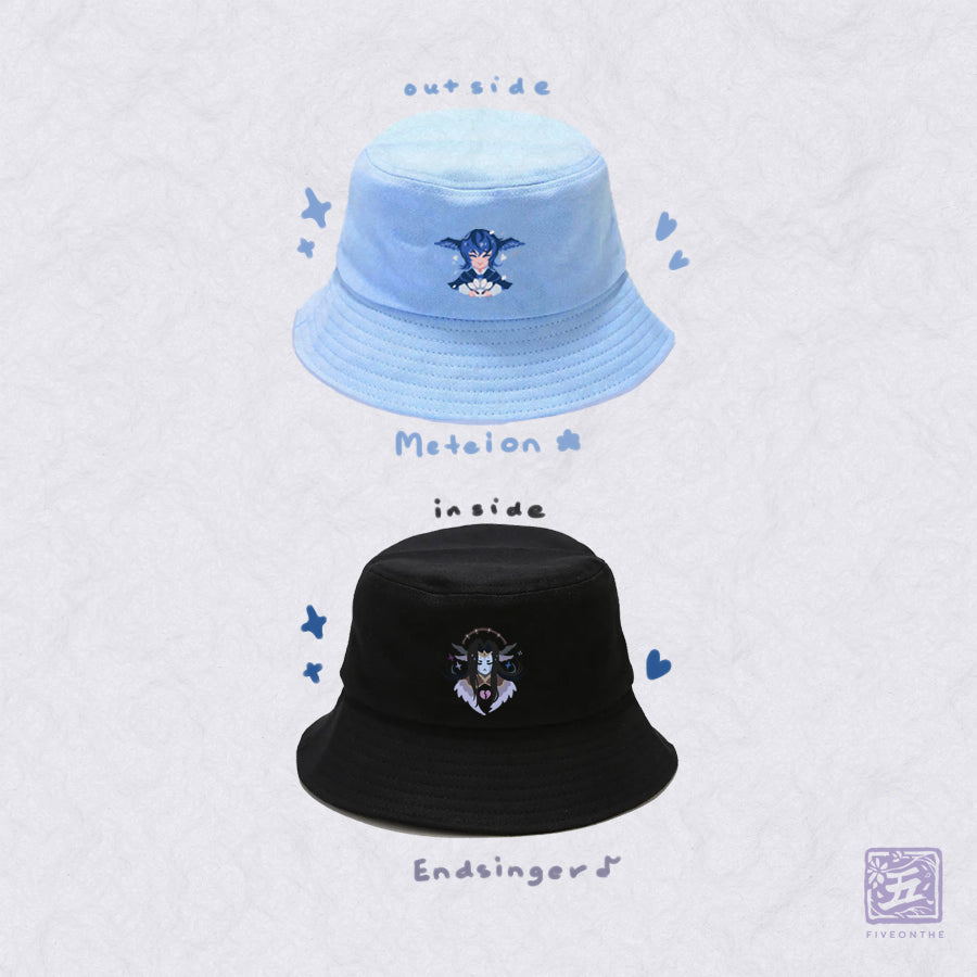 Meteion & Endsinger ✦ FFXIV Reversible Bucket Hat
