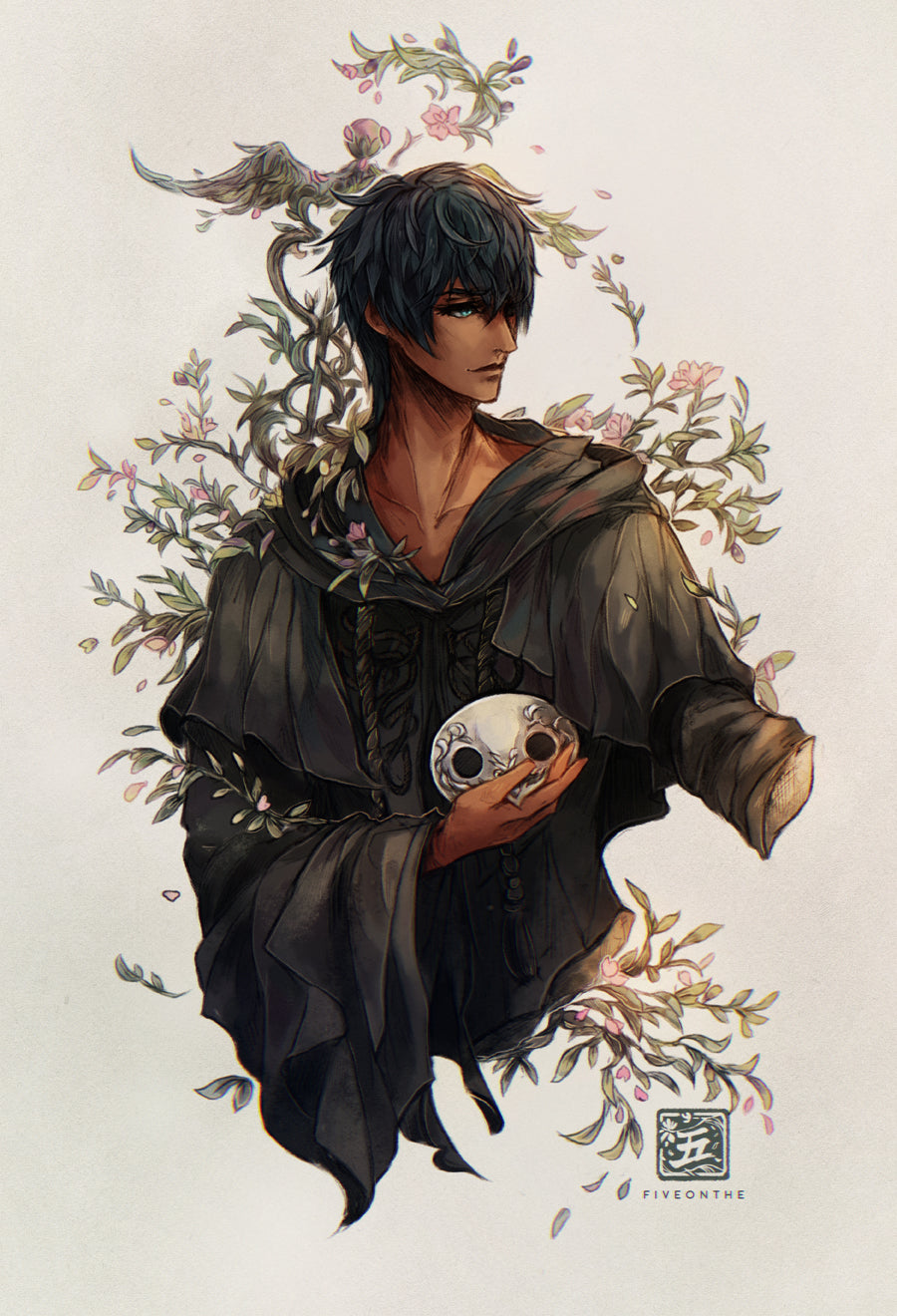 Hermes & Meteion ✦ FFXIV Art Prints