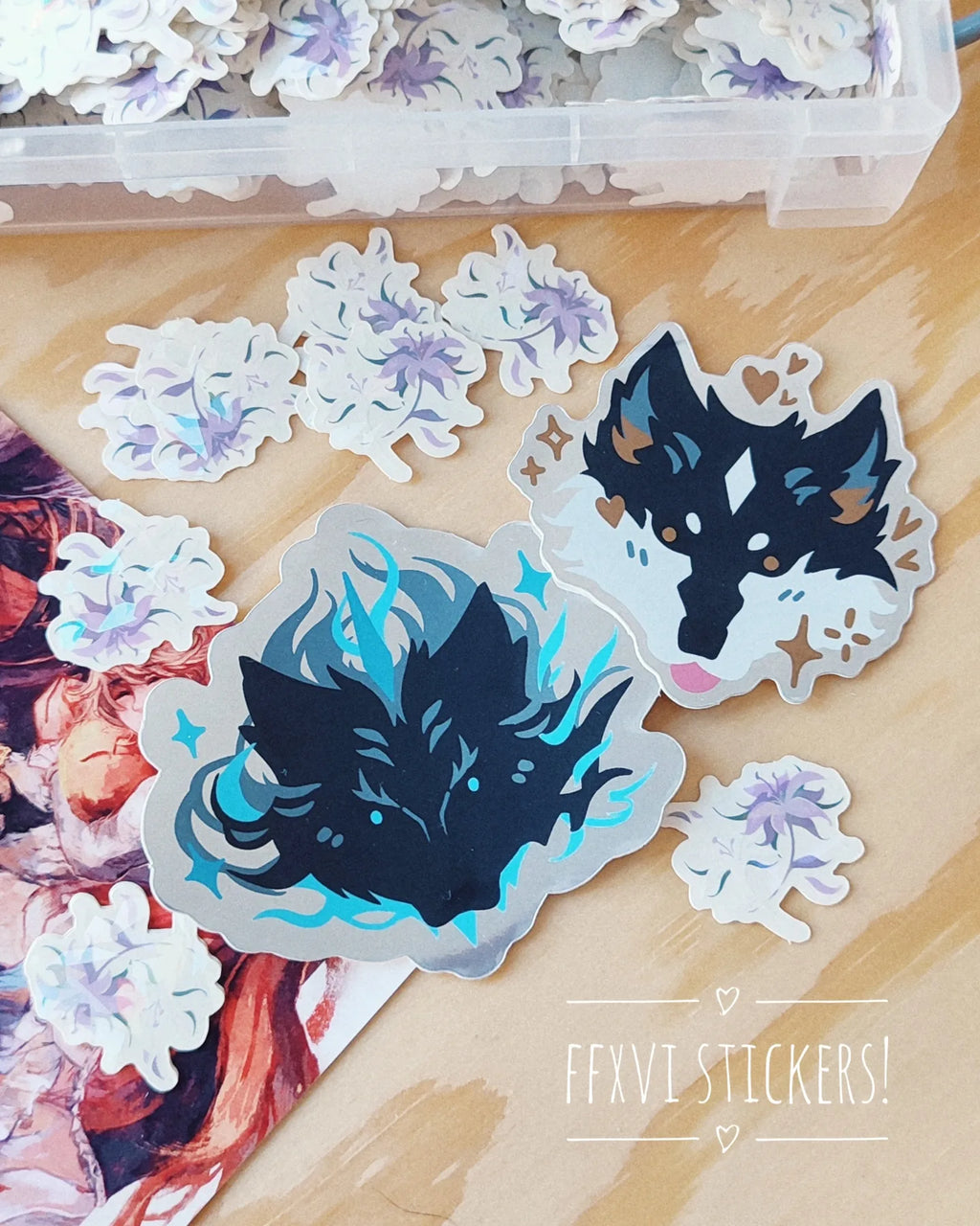 Good Boy Torgal ✦ FFXVI Mirror Stickers