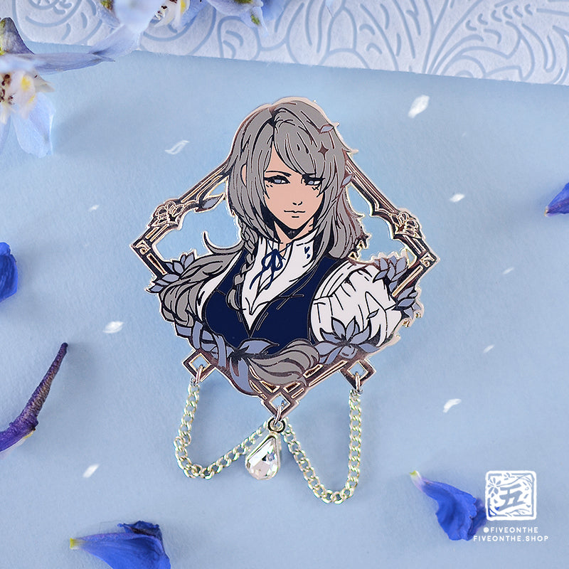 Jill Warrick ✦ FFXVI Framed Enamel Pin