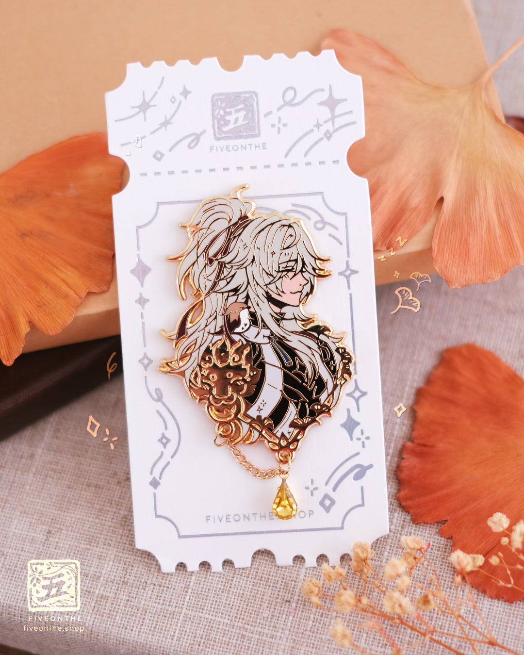 Jing Yuan ✦ Honkai Star Rail Enamel Pin