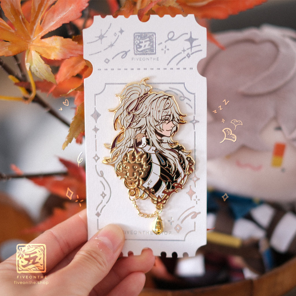 Jing Yuan ✦ Honkai Star Rail Enamel Pin
