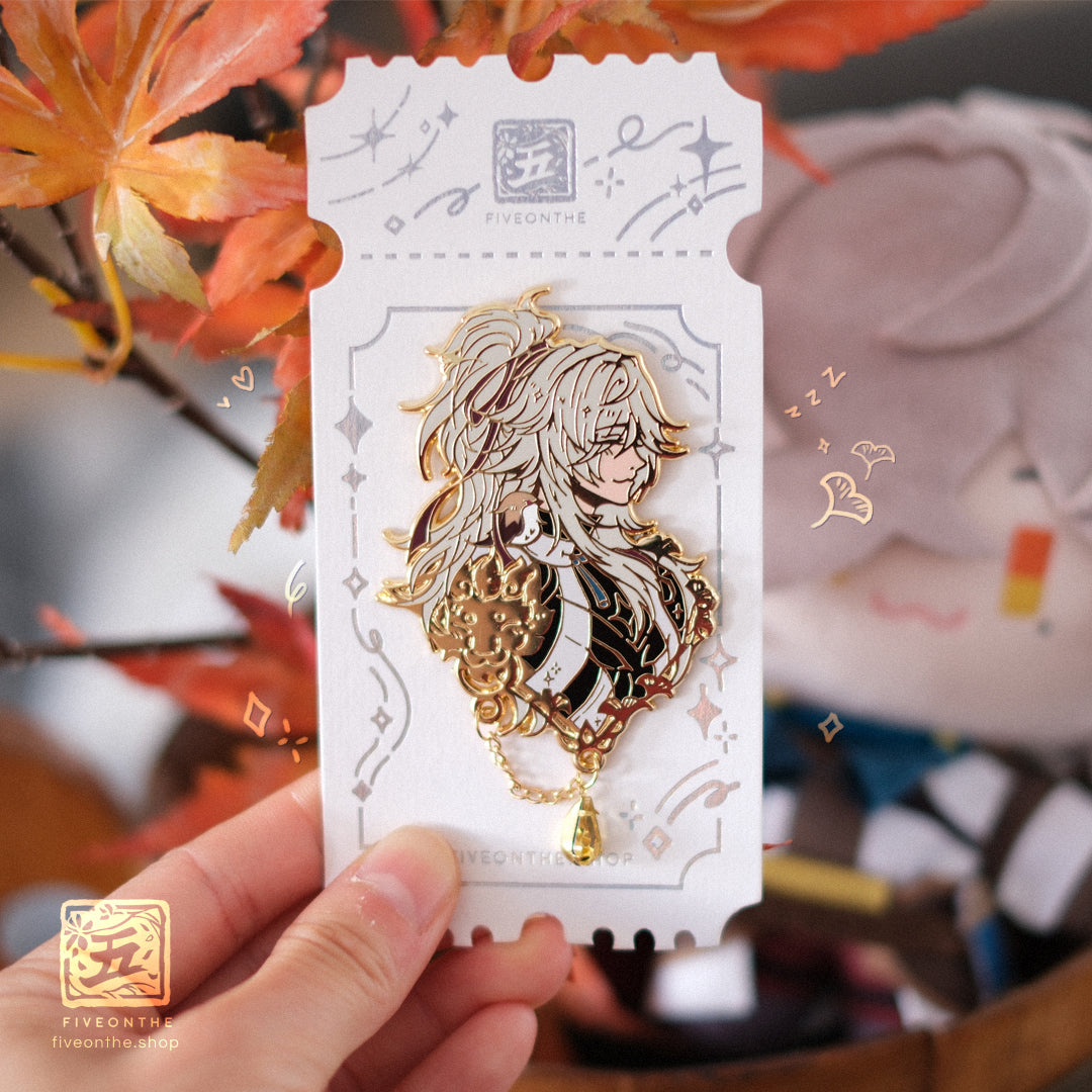 Jing Yuan ✦ Honkai Star Rail Enamel Pin