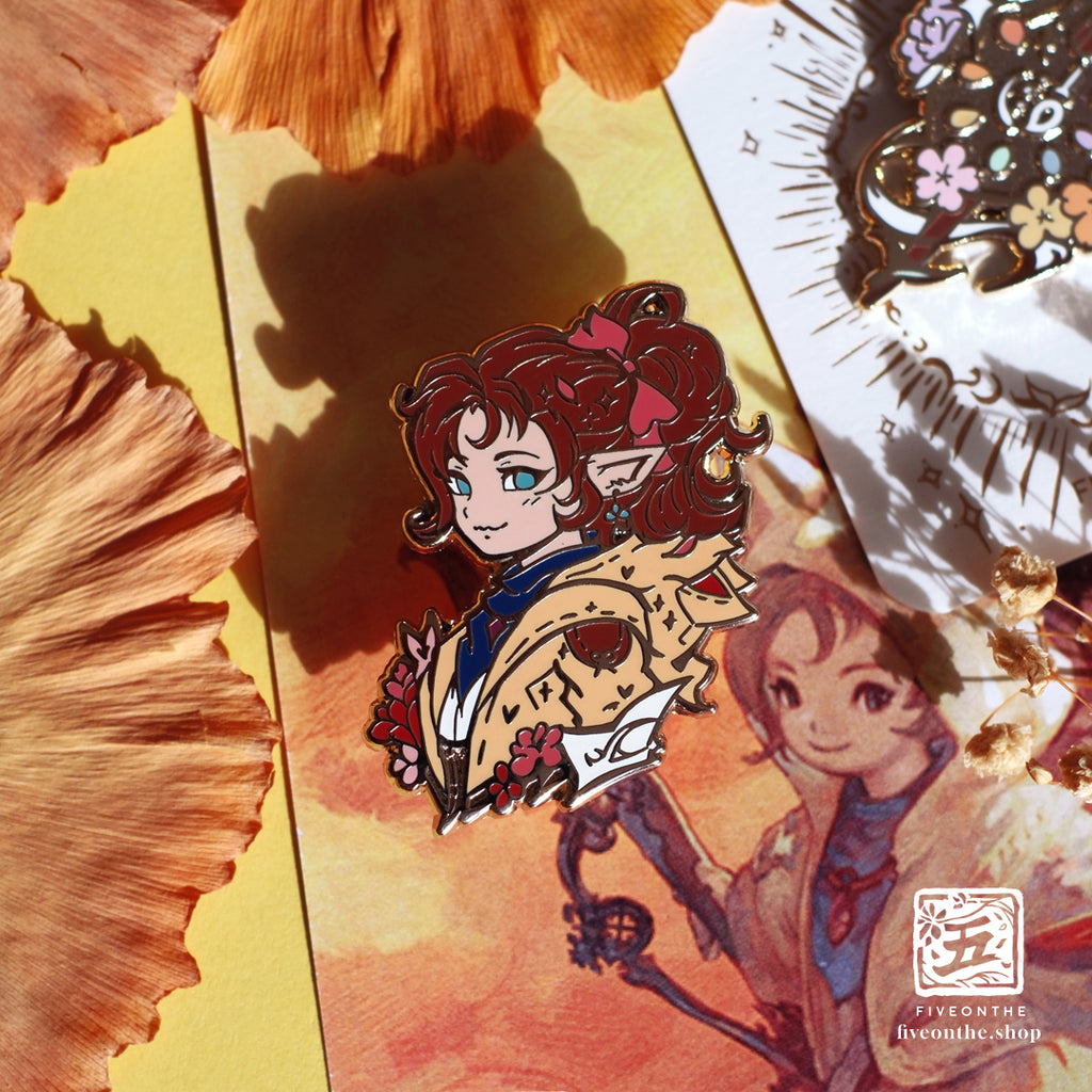 Krile ✦ FFXIV Dawntrail Enamel Pin