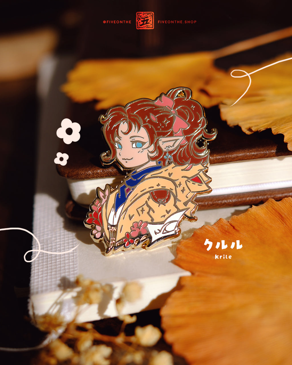Krile ✦ FFXIV Dawntrail Enamel Pin