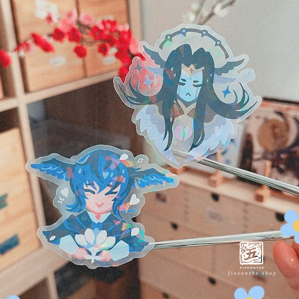 Meteion & Endsinger ✦ FFXIV Stickers