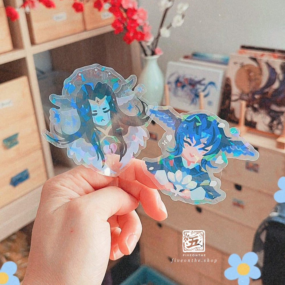 Meteion & Endsinger ✦ FFXIV Stickers