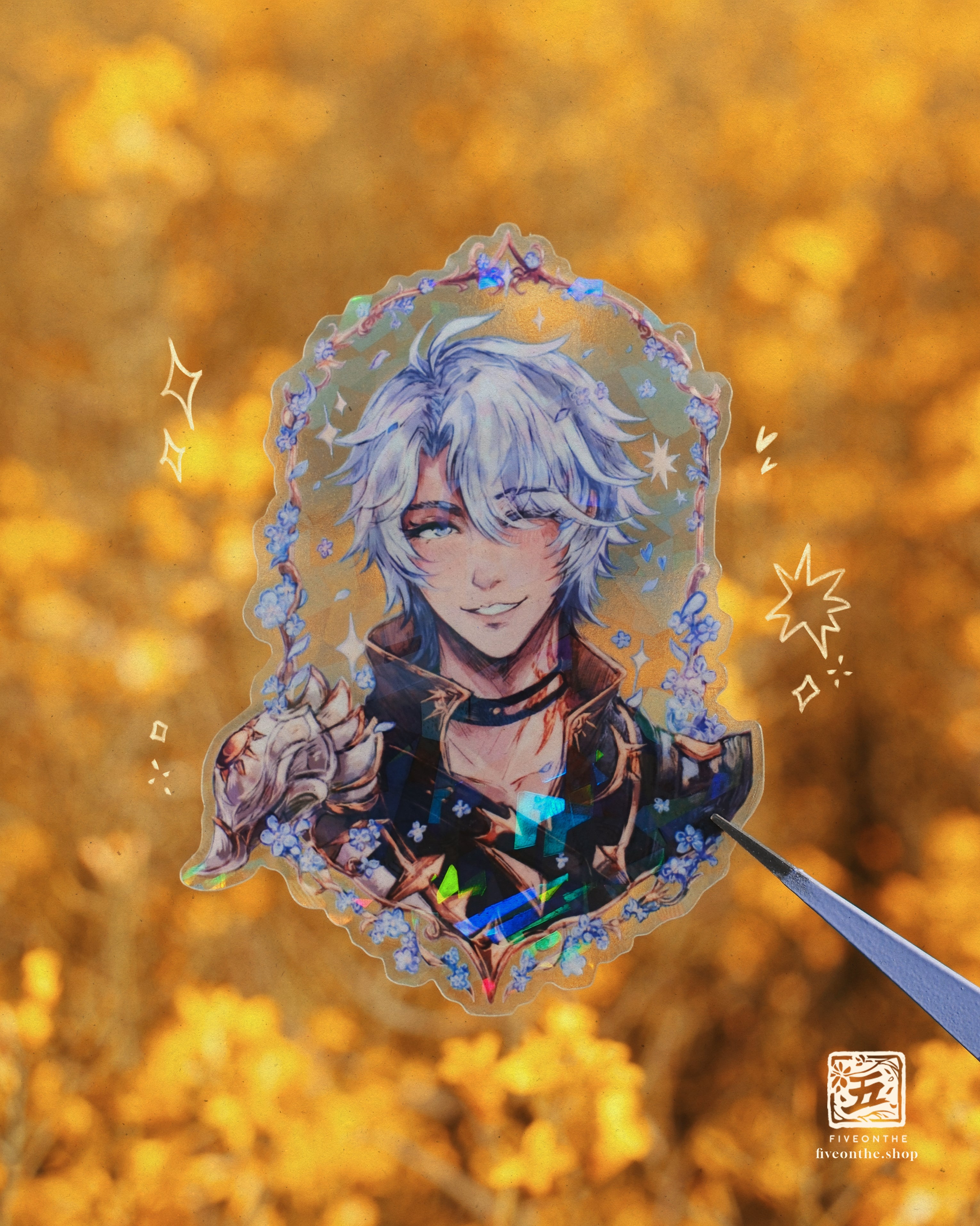 Aedes Elysiae Phainon ✦ Honkai Star Rail Sticker