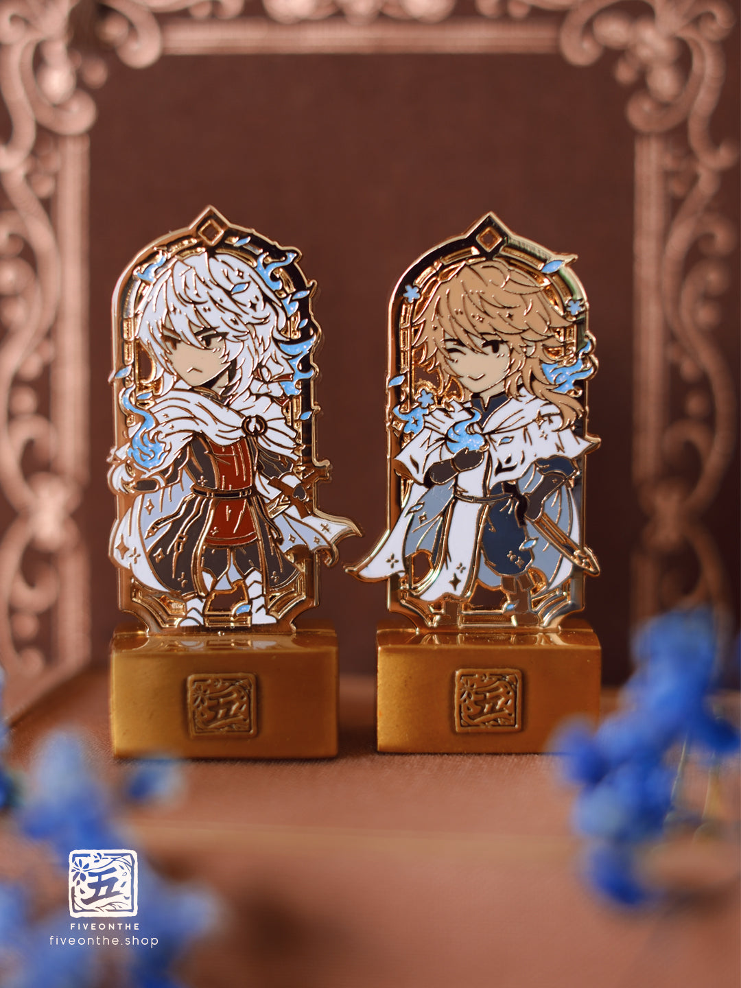 Octopath Traveler 0 ✦ Mini Enamel Pin Standees
