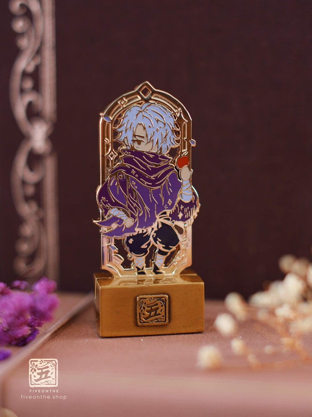 Octopath Traveler I ✦ Mini Enamel Pin Standees
