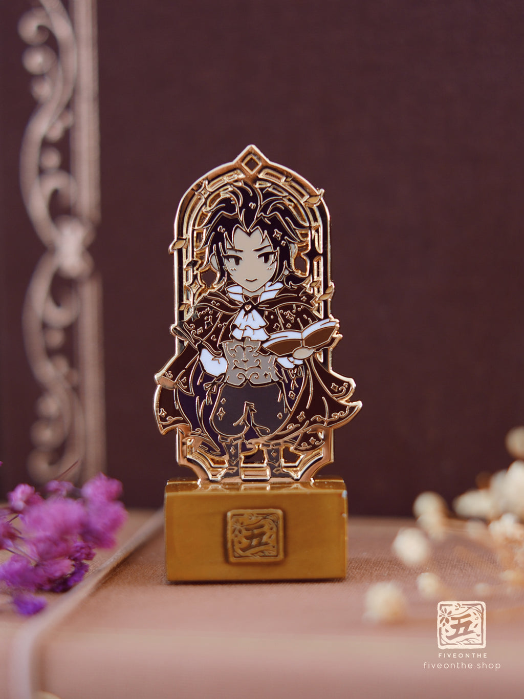 Octopath Traveler I ✦ Mini Enamel Pin Standees