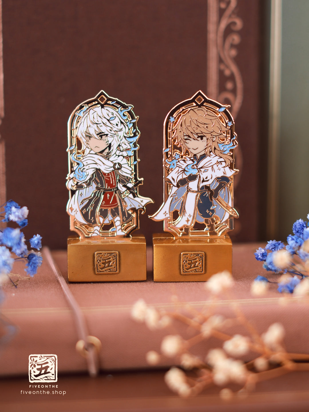 Octopath Traveler 0 ✦ Mini Enamel Pin Standees