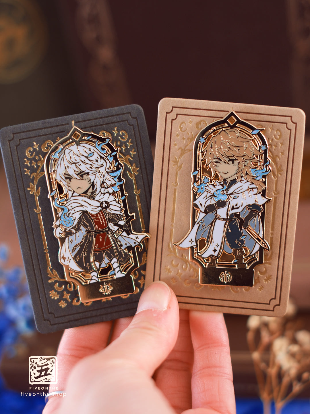Octopath Traveler 0 ✦ Mini Enamel Pin Standees