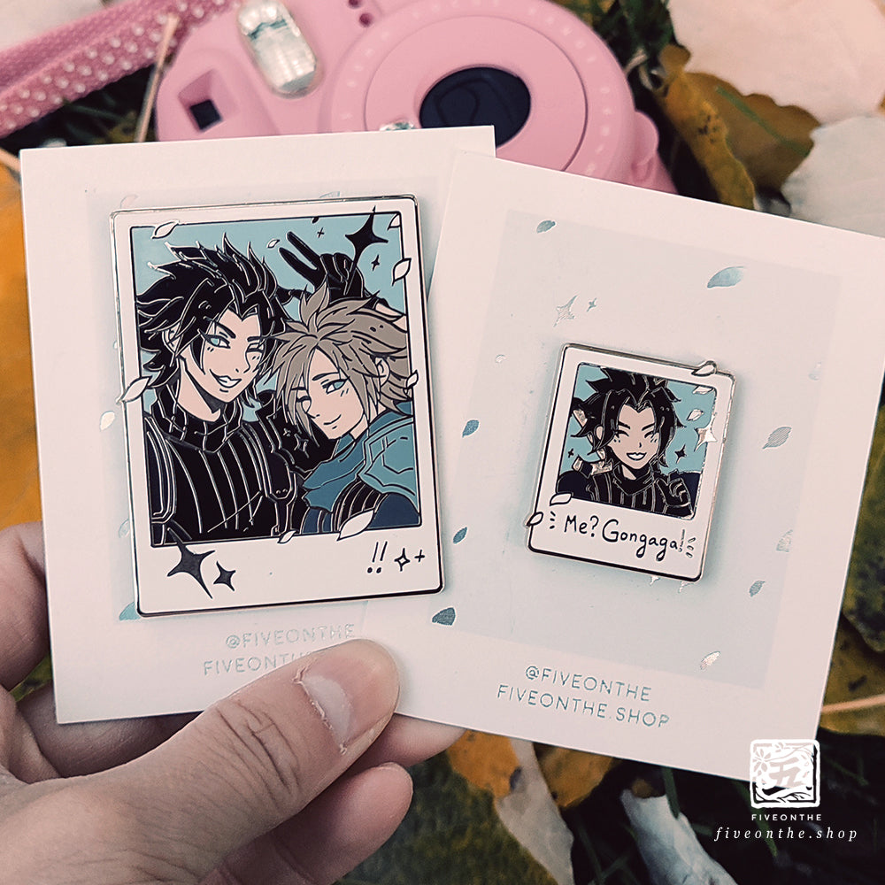Crisis Core Polaroids ✦ FFVII Enamel Pins