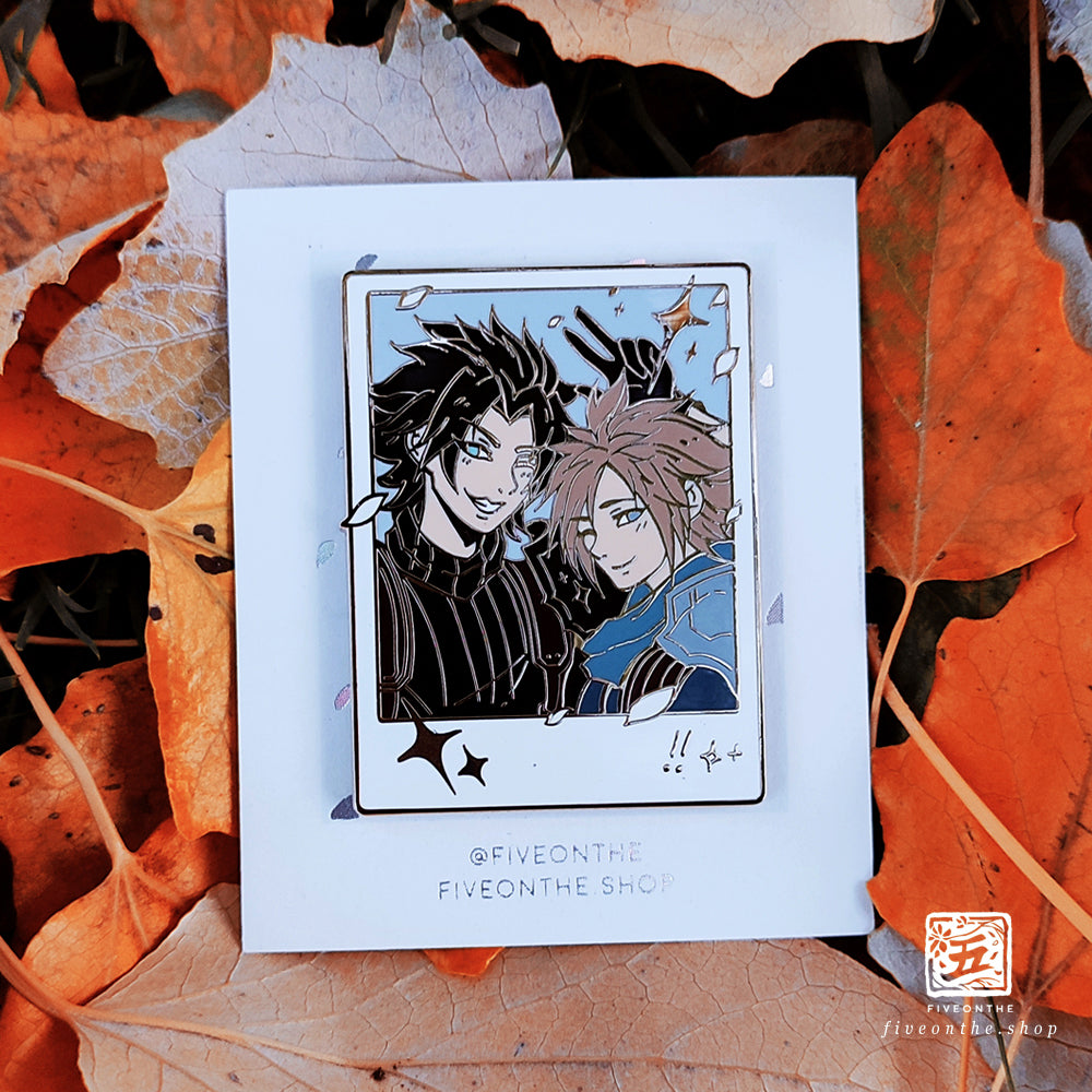 Crisis Core Polaroids ✦ FFVII Enamel Pins