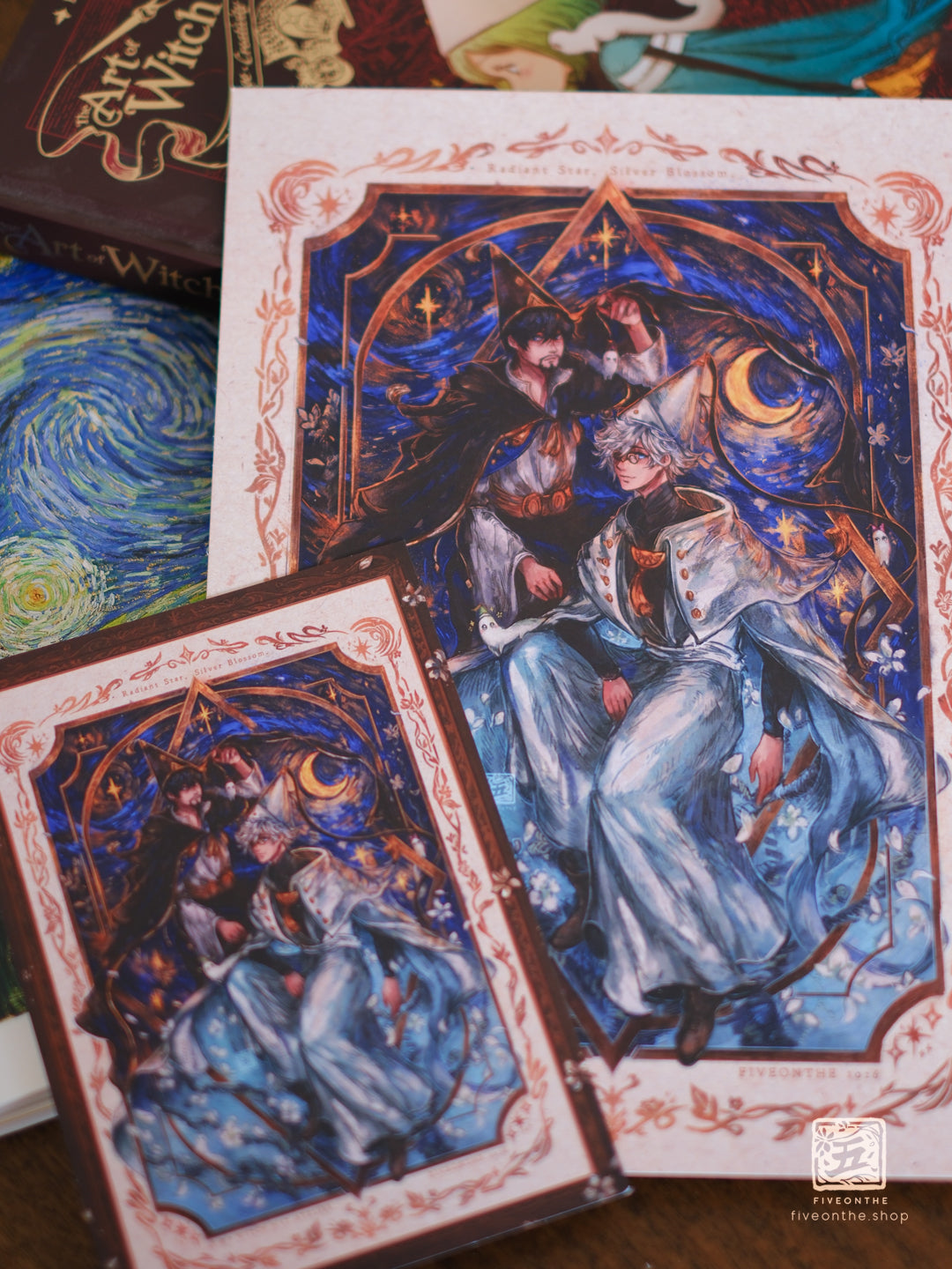 Radiant Star, Silver Blossom ✦ Witch Hat Atelier Art Print