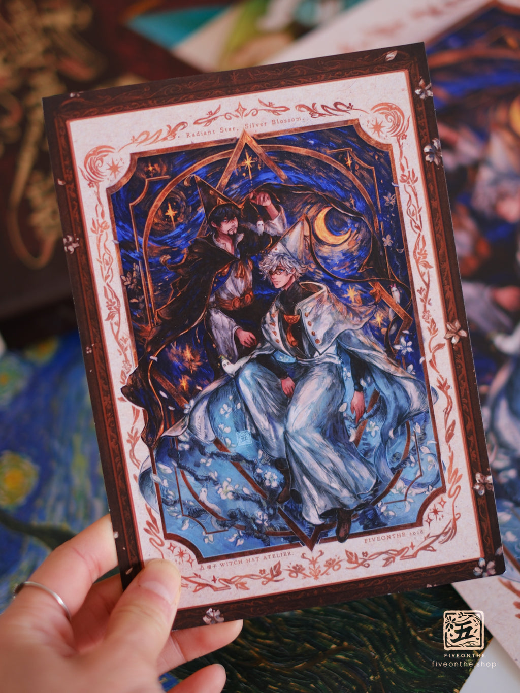 Radiant Star, Silver Blossom ✦ Witch Hat Atelier Art Print