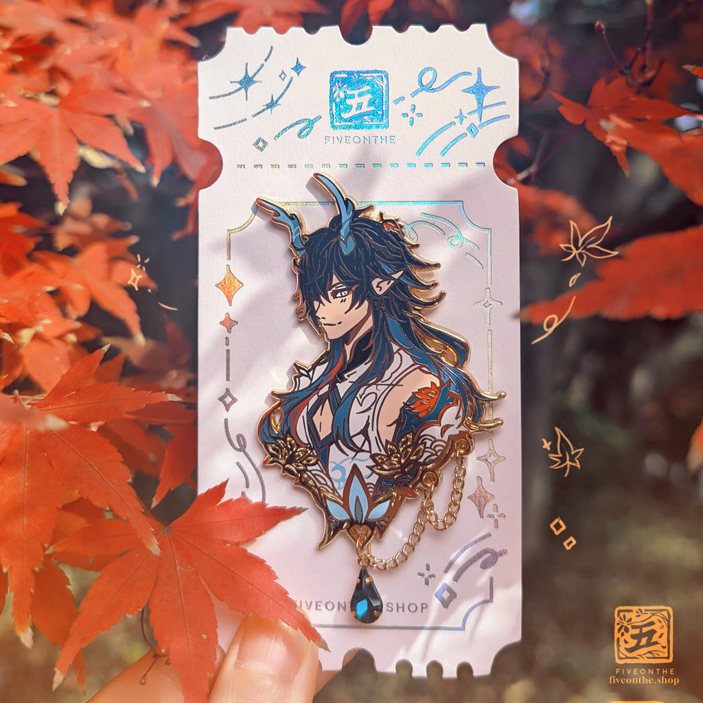 Dan Heng Imbibitor Lunae ✦ Honkai Star Rail Enamel Pin